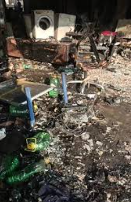 Kaithal: पुंडरी में इलेक्ट्रॉनिक शोरूम में आग से करोड़ों का स्टॉक जलकर राख