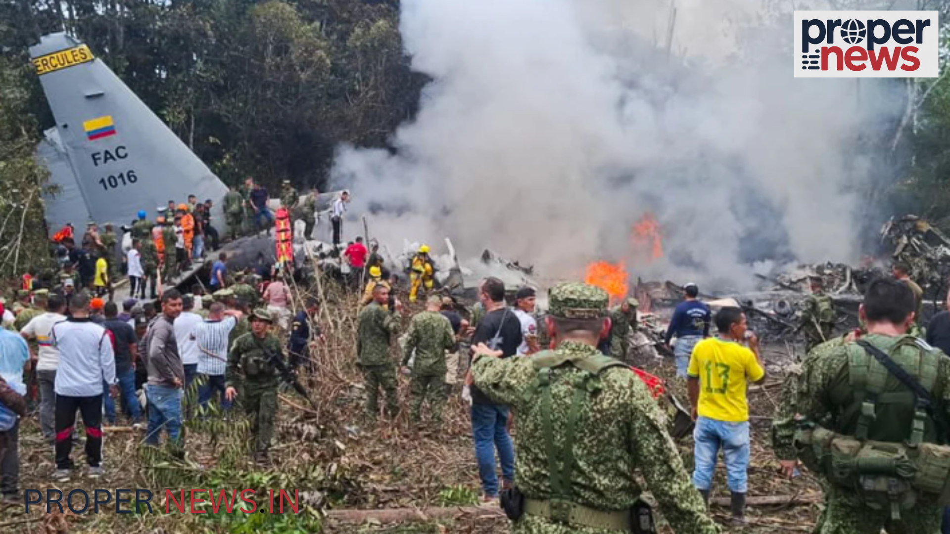 Colombia Plane Crash