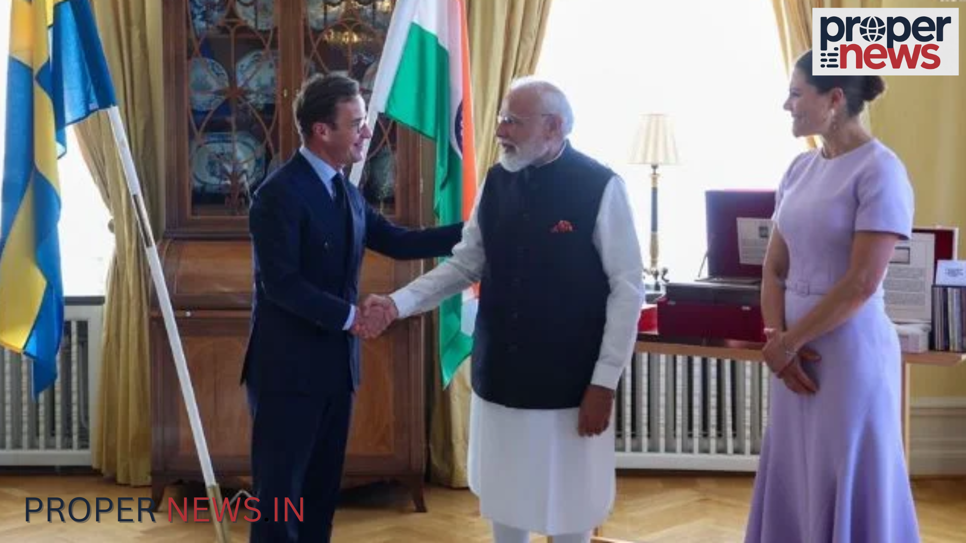 PM Modi Sweden Visit