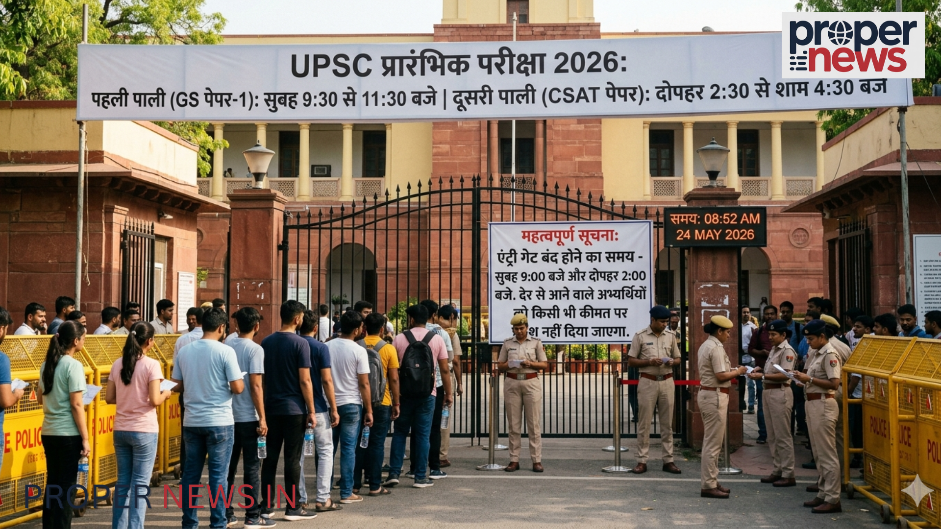 UPSC Prelims Exam 2026