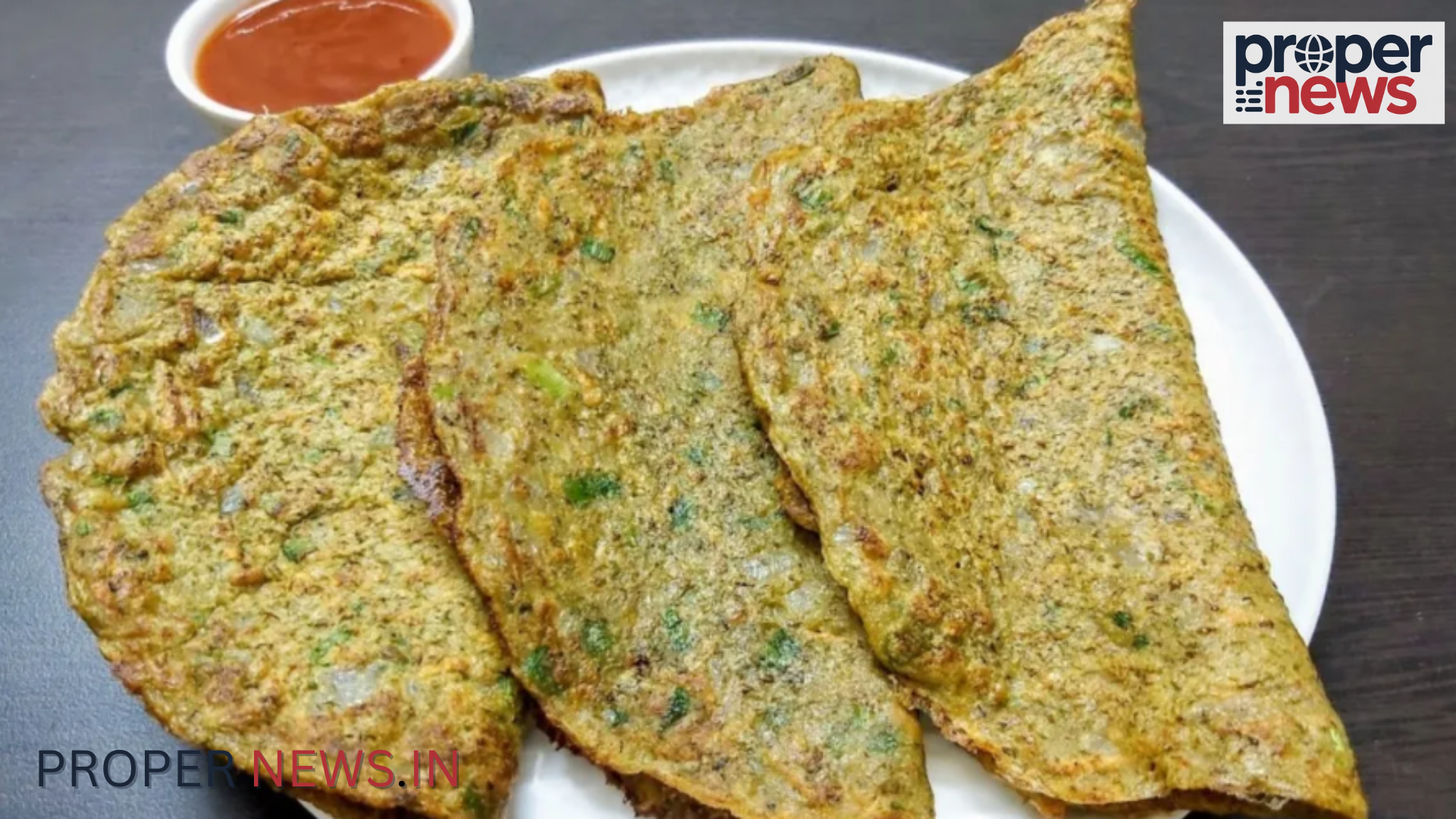 Moong Dal Rice Chilla Recipe