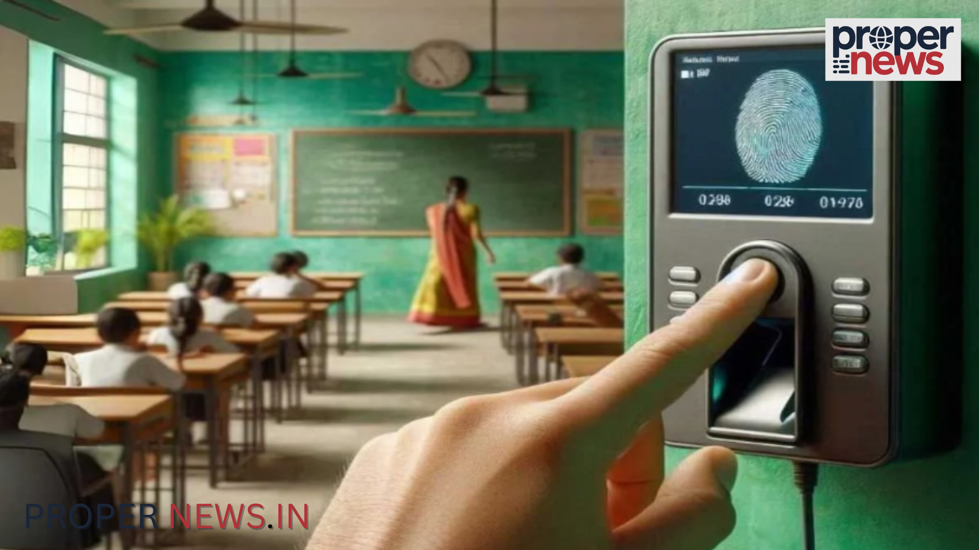 MP Education Department E-Attendance Mandate