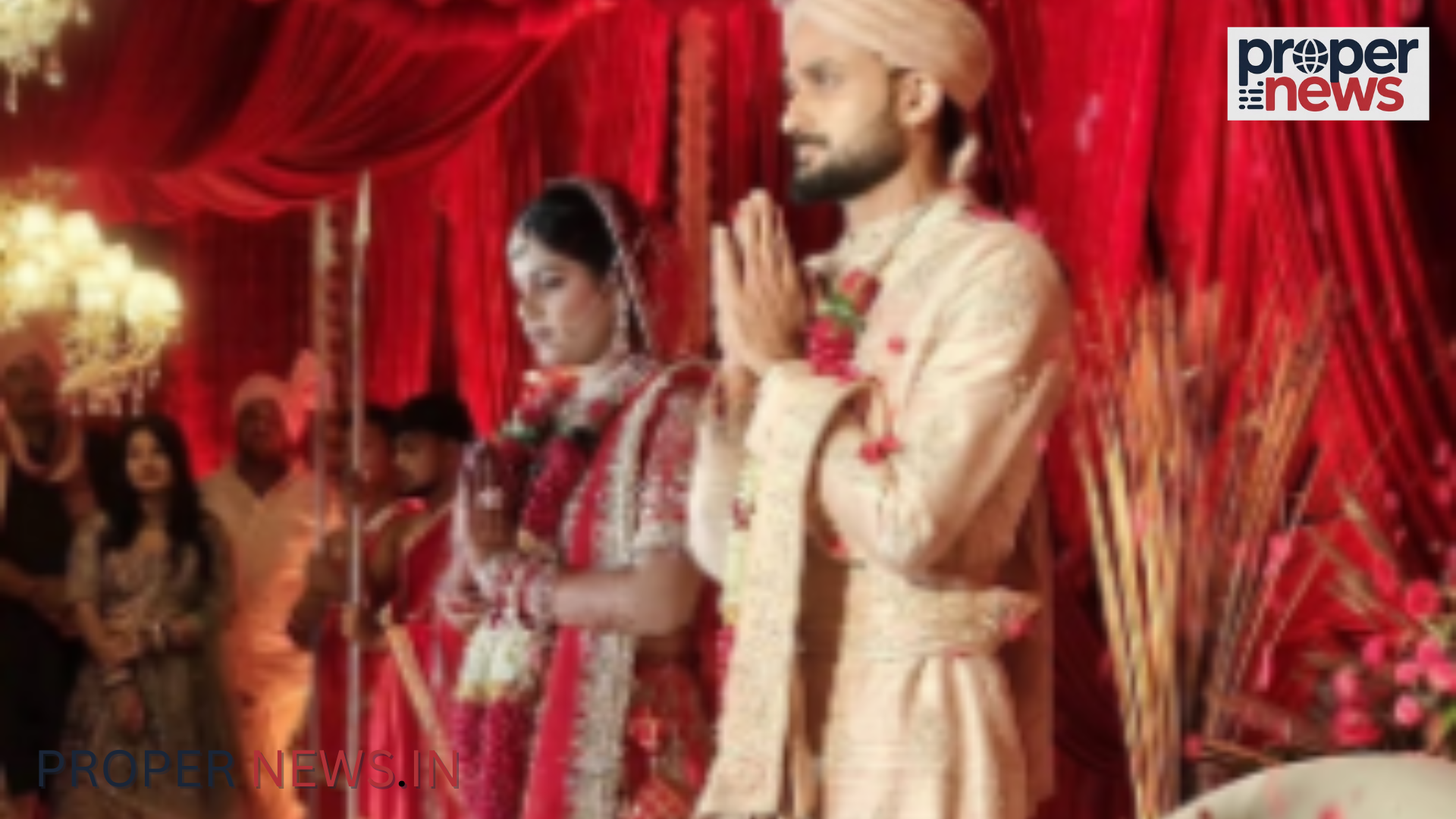 Cricketer Akash Deep Wedding