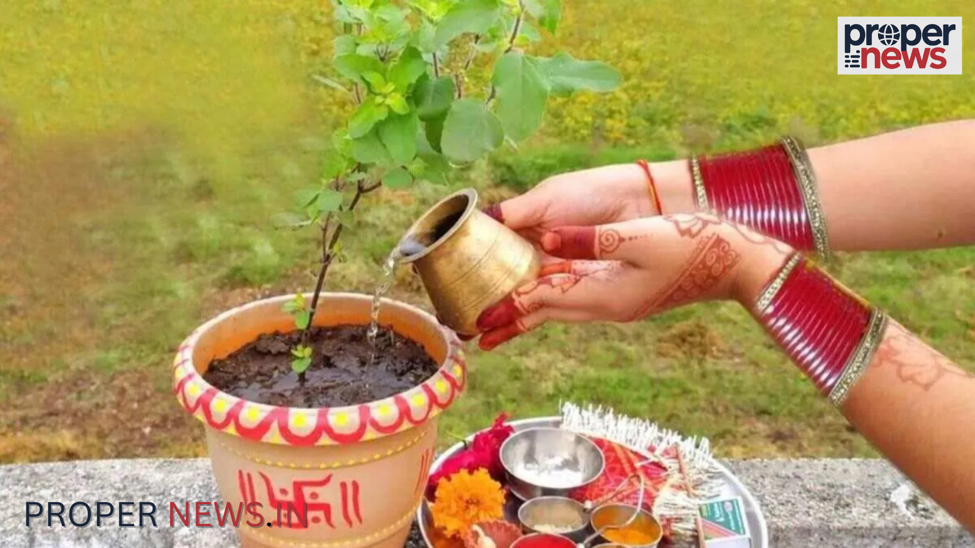Ashadha Tulsi Puja