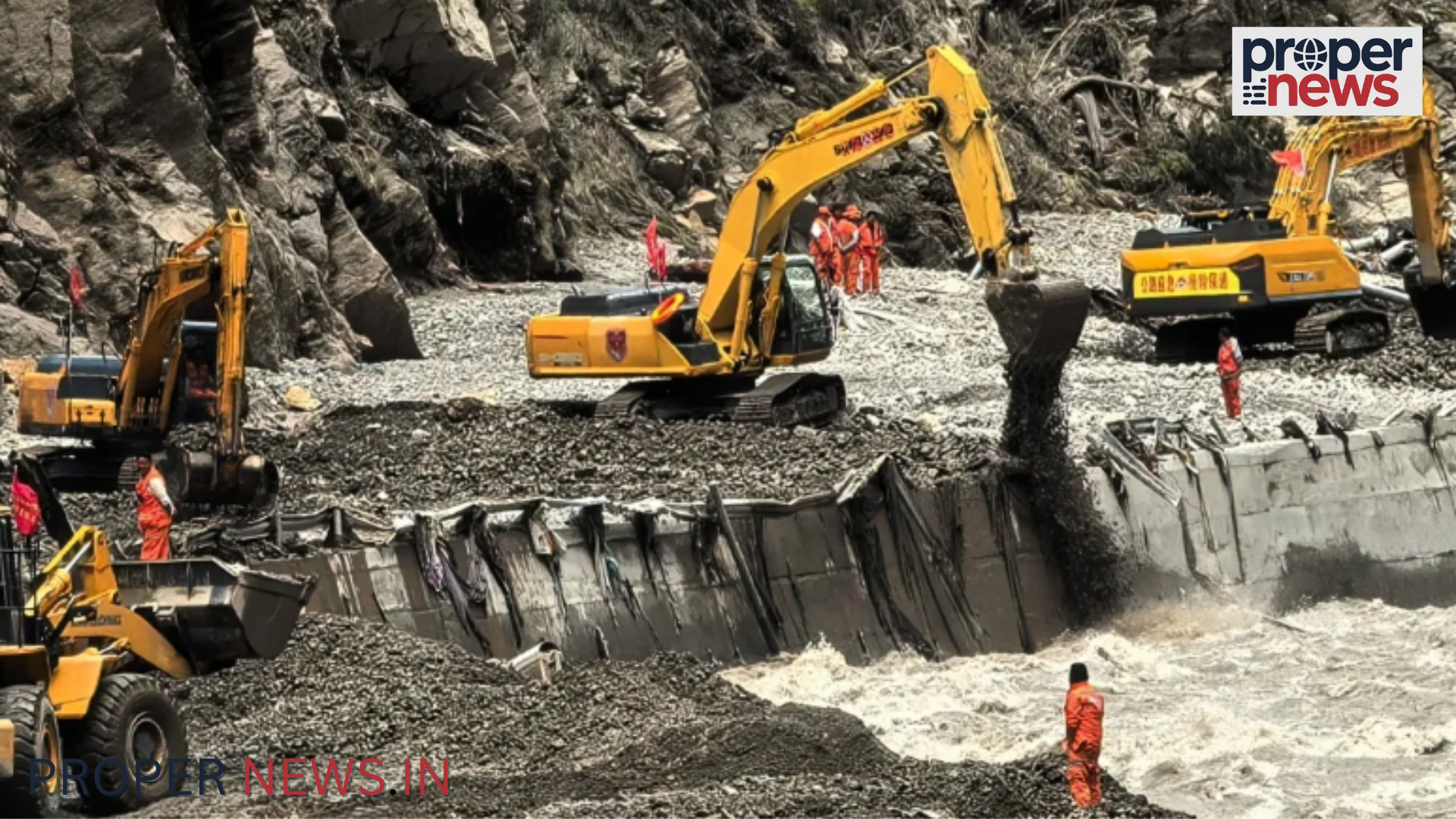 Tibet Dam Burst