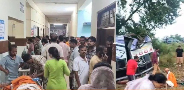 Bhind Bus Accident