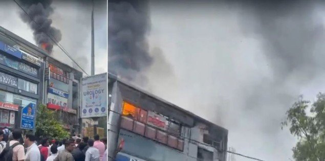 Haldiram outlet fire