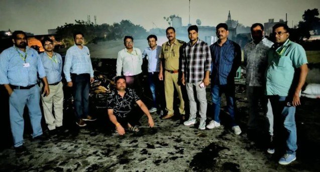 black pepper raid in Loni Ghaziabad