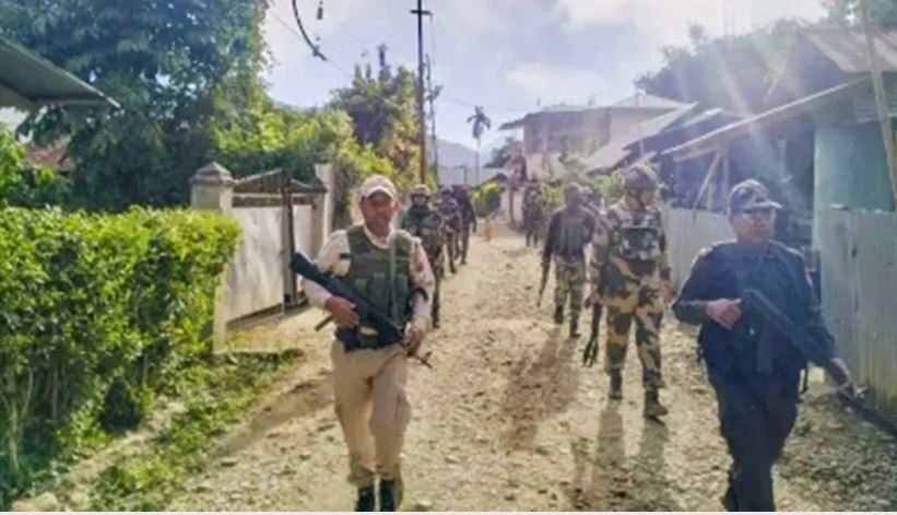 Manipur Security Forces Militants Arrest