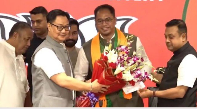 Meghalaya BJP UDP MLAs joining