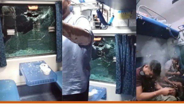 Nagpur-Mumbai Duronto Express stone pelting