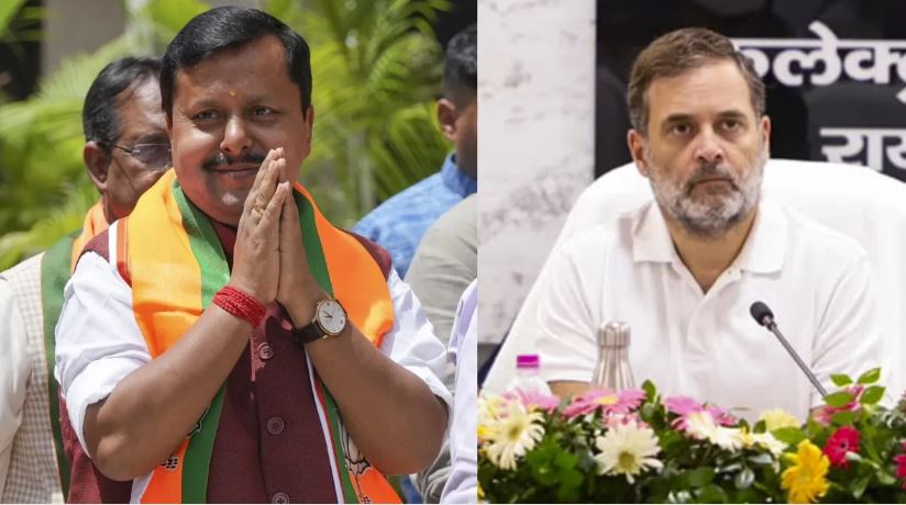 Nitin Nabin Rahul Gandhi Vande Mataram Controversy