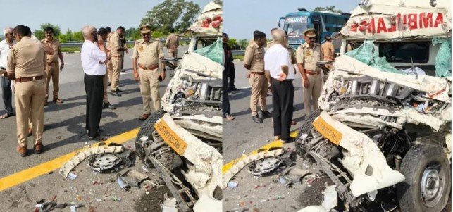 Sultanpur road accident