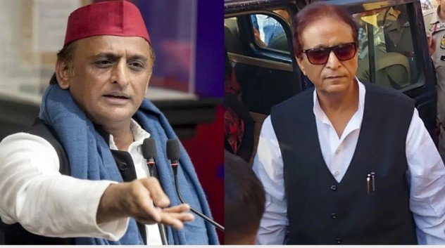 Akhilesh Yadav Azam Khan