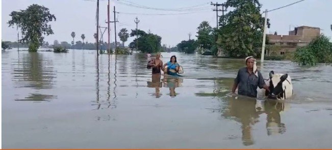 Bihar Saran Flood Relief Helicopter Accident