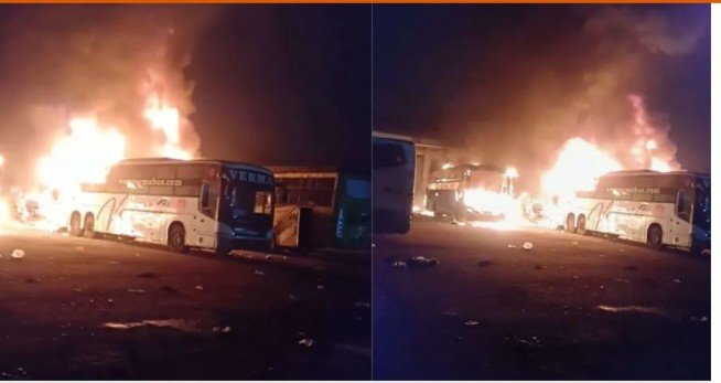 Bhopal ISBT Bus Fire