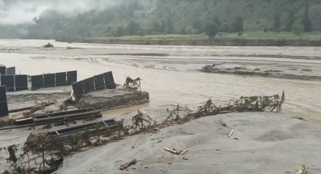 Bhutan Glacier Lake Burst Flood Alert