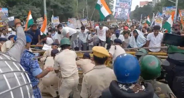 Bihar Daroga Recruitment Exam Protest