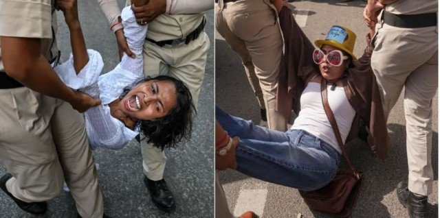 Delhi Police Protesters