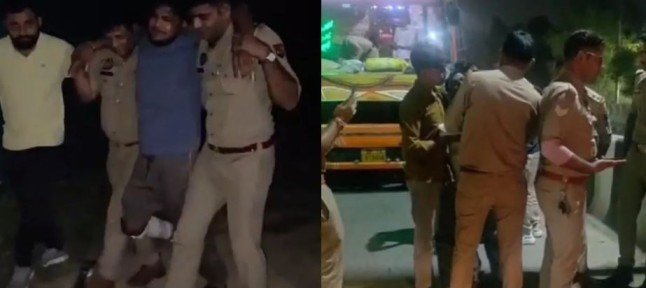 Delhi-Meerut Expressway bus firing