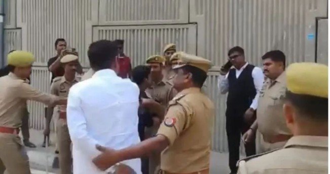 Hardoi MLC election BJP SP clash lawyer attack