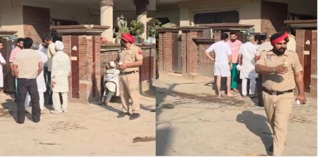 Mohali Ex-Councillor House Firing