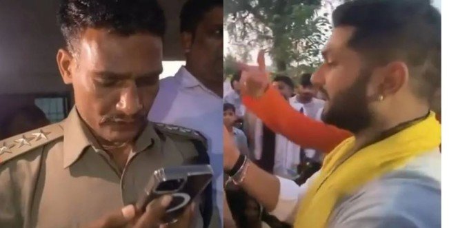 Abhishek Parmar Panna Protest