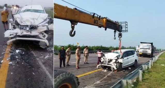Purvanchal Expressway Accident