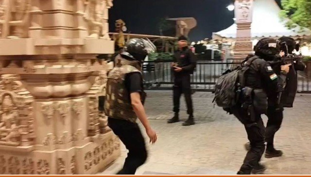 NSG Commando Mock Drill Mahakal Temple