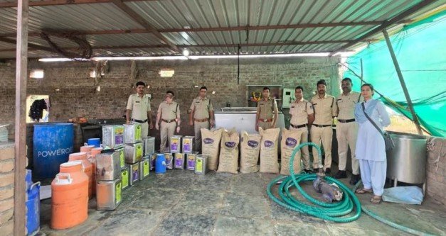 Mandsaur Fake Milk Manufacturing