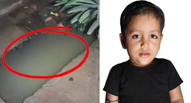 Kanpur Child Dead Open Tank Accident