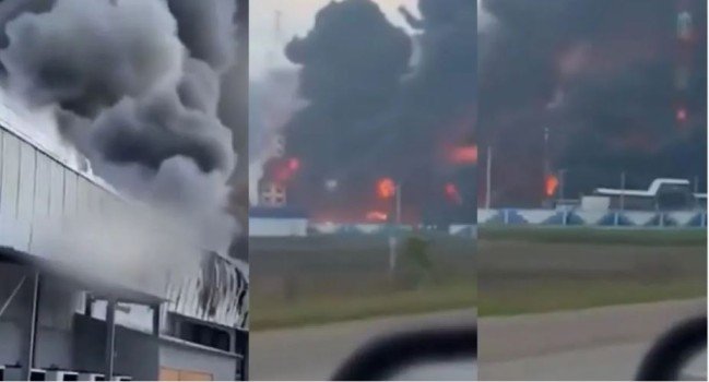 Ukraine Drone Attack